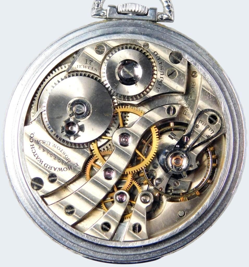 Howard Pocket Watch, 17 Jewel Movement - 5