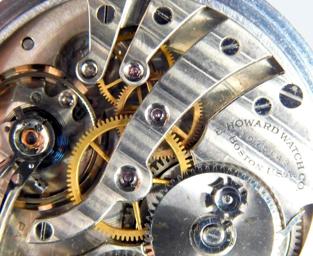 Howard Pocket Watch, 17 Jewel Movement - 7