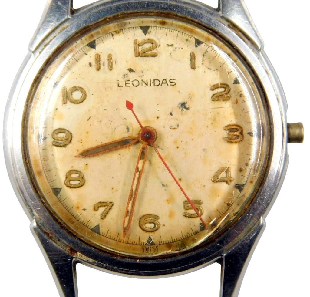 Leonidas Men's Military Swiss-Made Antimagnetic Stainless Steel Wristwatch - 3
