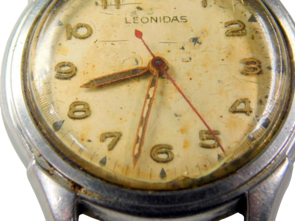 Leonidas Men's Military Swiss-Made Antimagnetic Stainless Steel Wristwatch - 5