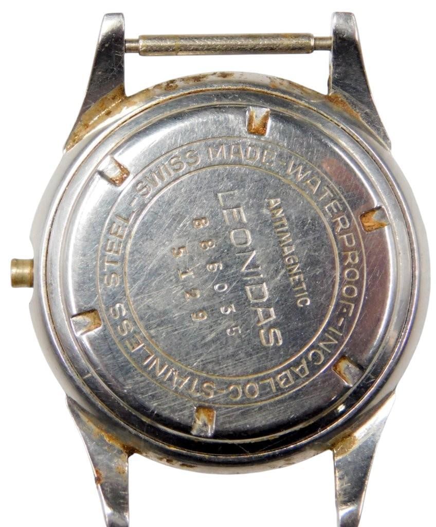 Leonidas Men's Military Swiss-Made Antimagnetic Stainless Steel Wristwatch - 7