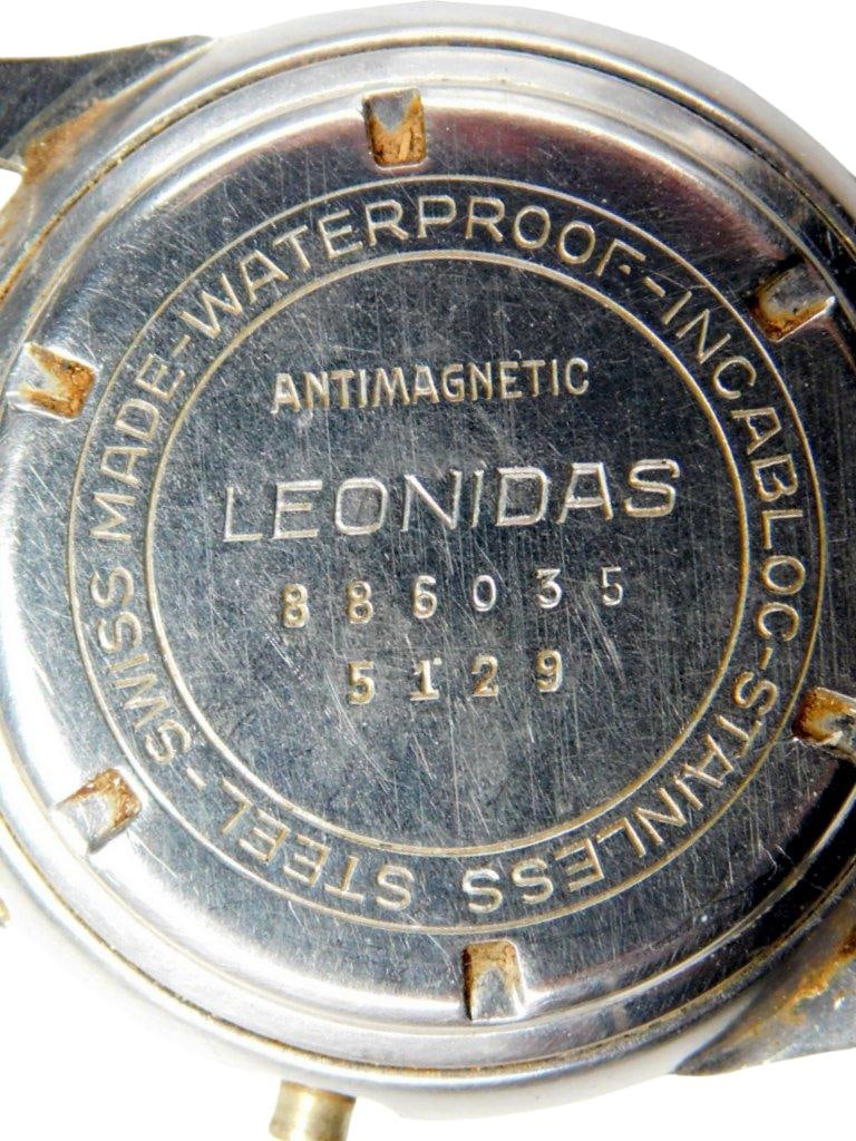 Leonidas Men's Military Swiss-Made Antimagnetic Stainless Steel Wristwatch - 8
