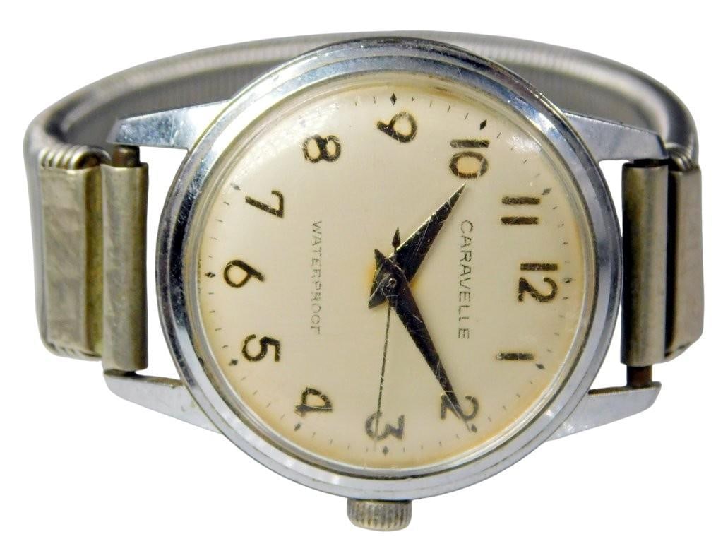 Caravelle Stainless Steel Waterproof Wristwatch - 2