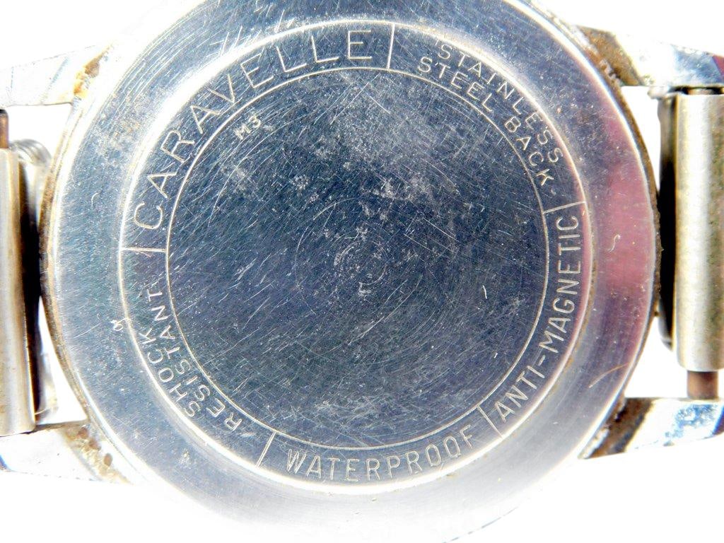 Caravelle Stainless Steel Waterproof Wristwatch - 7