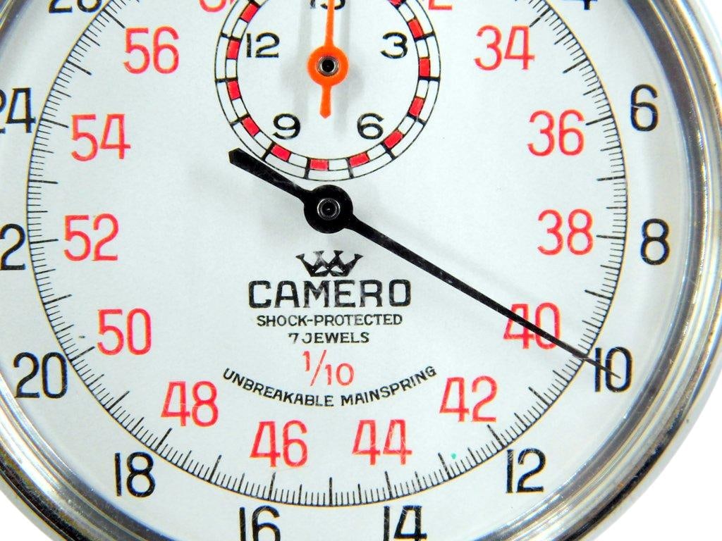 Swiss Made Camero 7 Jewels 1/10 Mechanical Stopwatch - 3