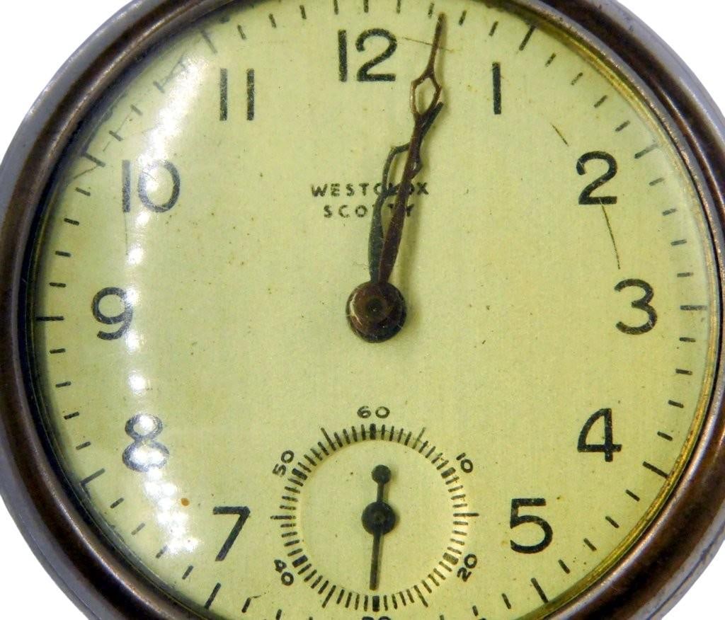 Grouping of Older Pocket Watches: Westclox and Rex, (3) - 3