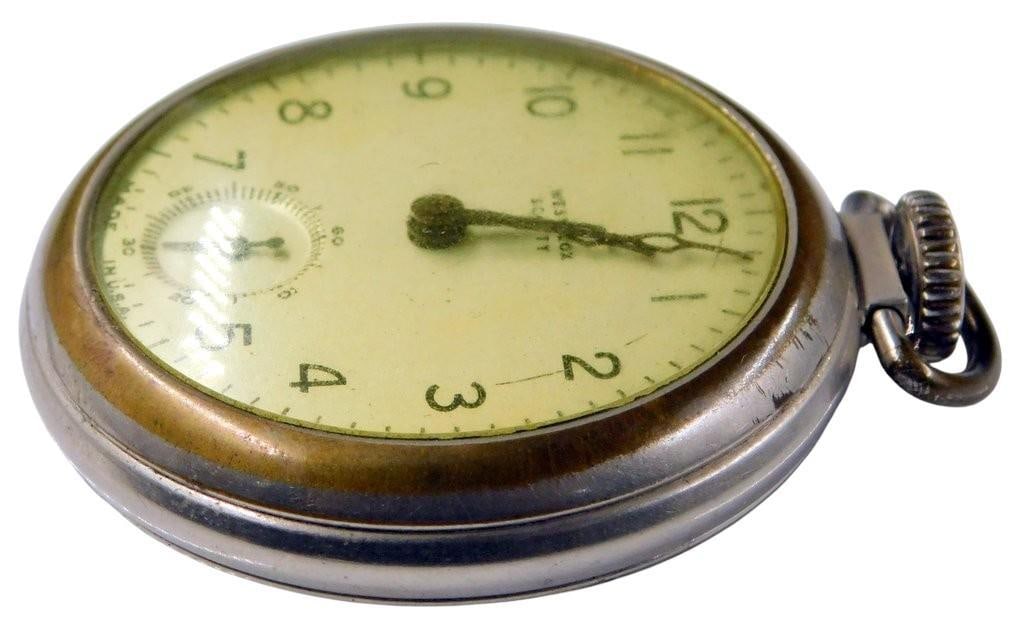 Grouping of Older Pocket Watches: Westclox and Rex, (3) - 5