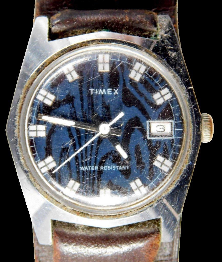 Grouping of Timex Wristwatches w/ Leather and Metal Bands, (2) - 4