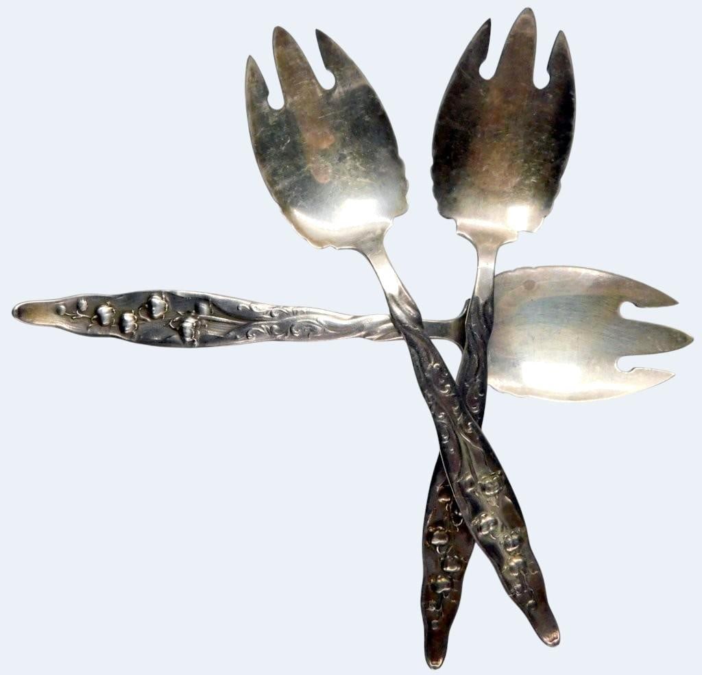 & Gunnell Ice Cream Fork Set, (6) - 3