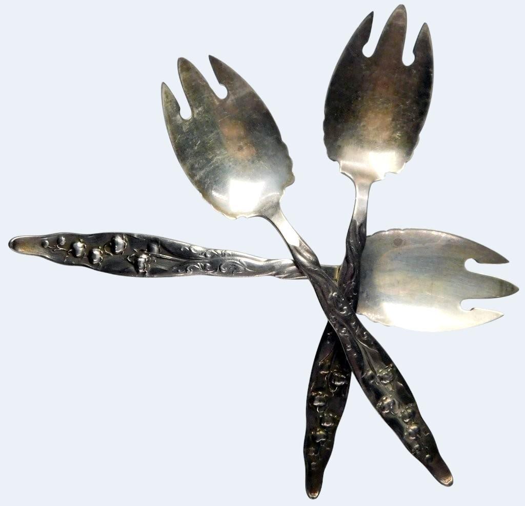 & Gunnell Ice Cream Fork Set, (6) - 4