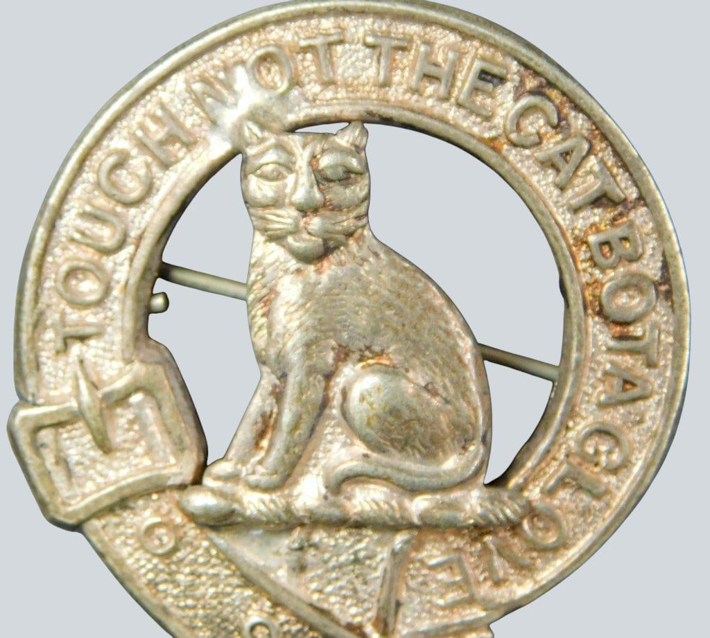 Three Pins: Meadowbrook Hospital Badge, Pelican, and Cat Plaque - 10