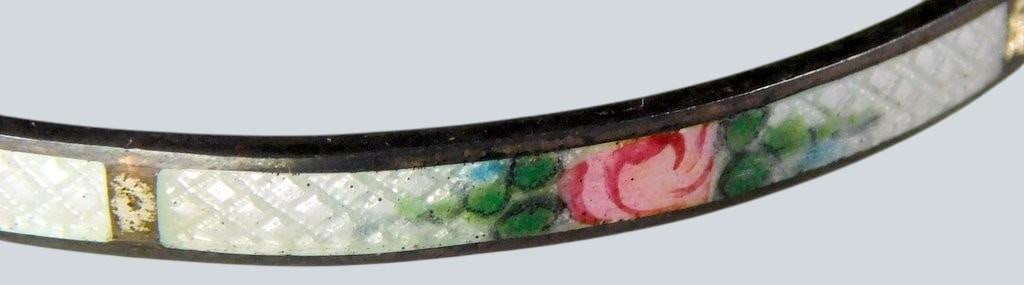 Sterling and Enamel Jewelry Pieces Grouping - 17