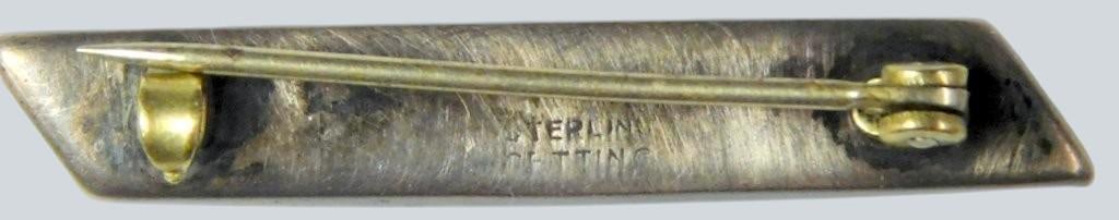 Sterling and Enamel Jewelry Pieces Grouping - 19