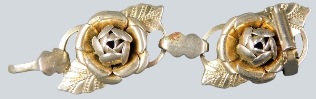 Vintage and Modern Earrings and Floral Brooch Grouping - 2