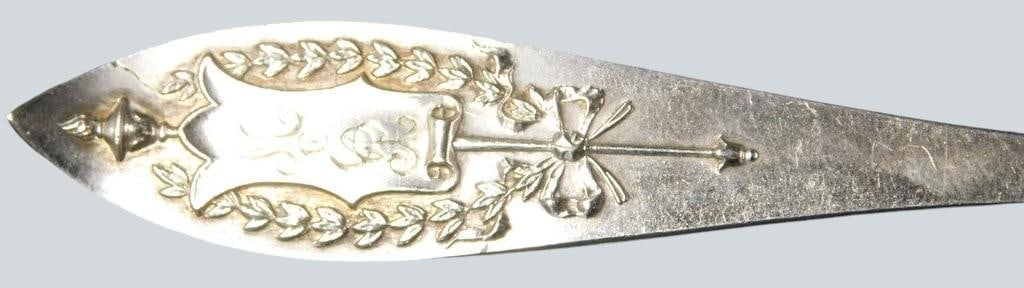 Sterling Silver Souvenir Spoons w/ Various Designs, (4) - 5