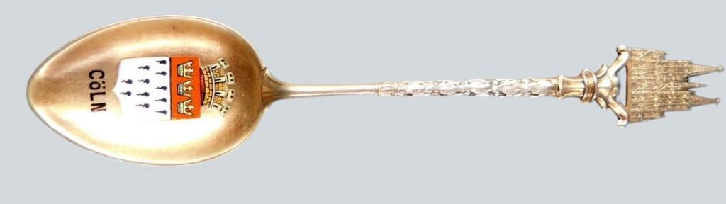 Decorative Collectible Souvenir Spoons Grouping - 6