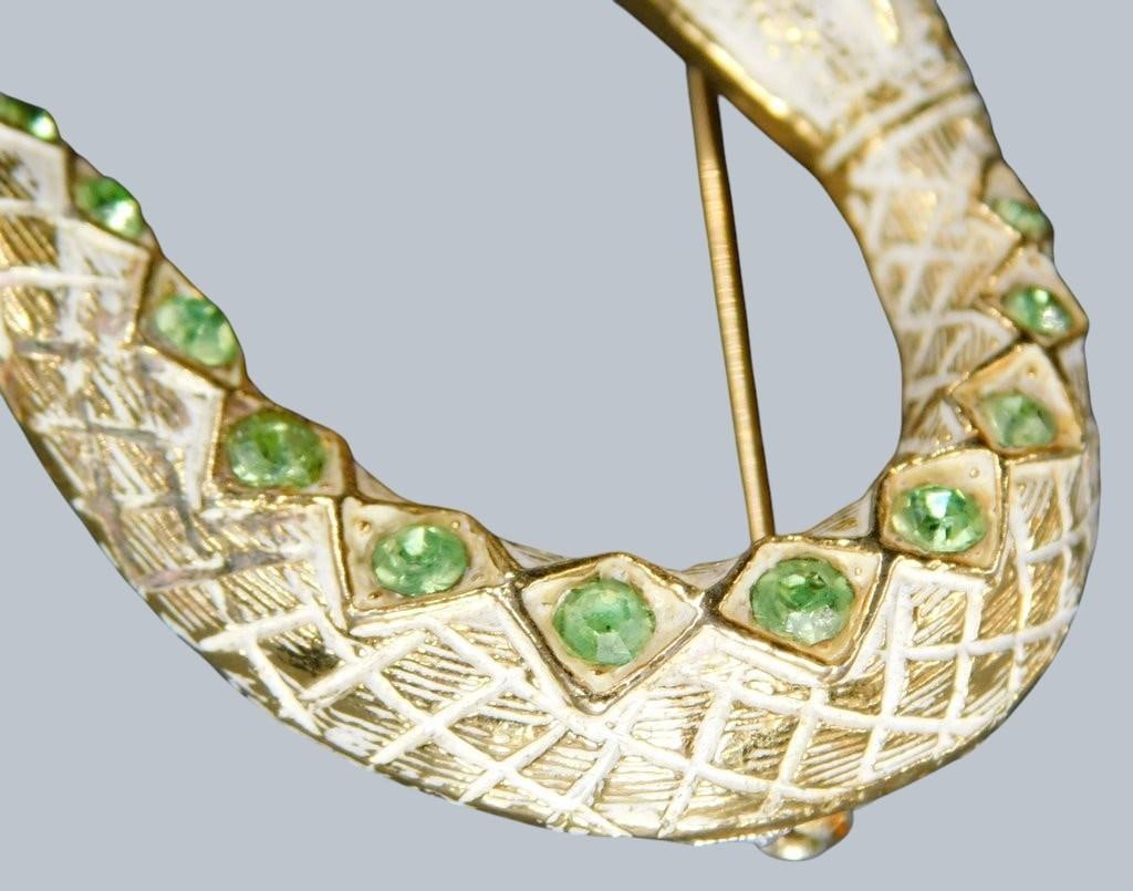 Art and Pell Designer Brooches Featuring Snake and Cat Designs - 5