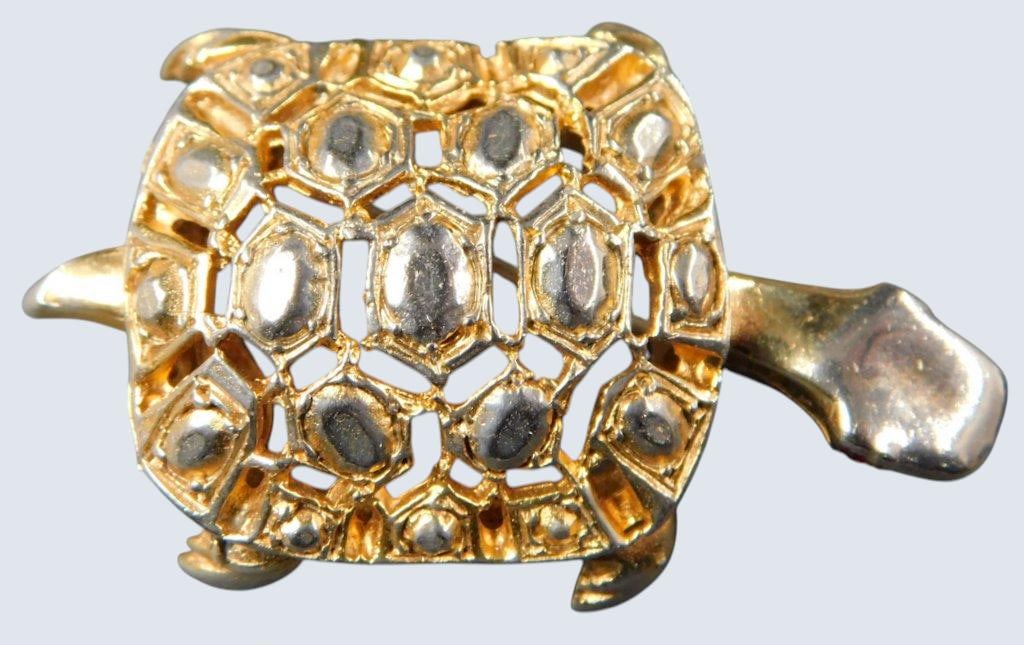 Animal-Themed Gold-Tone Brooches Including Hattie Carnegie, Pins and Charms, (6) - 3