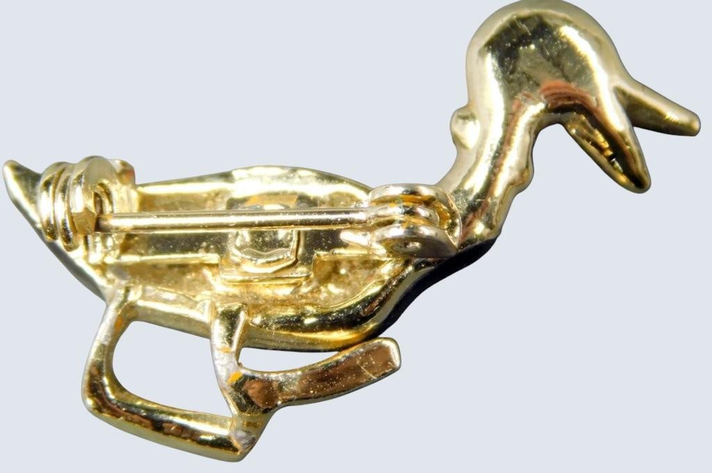 Animal-Themed Gold-Tone Brooches Including Hattie Carnegie, Pins and Charms, (6) - 7