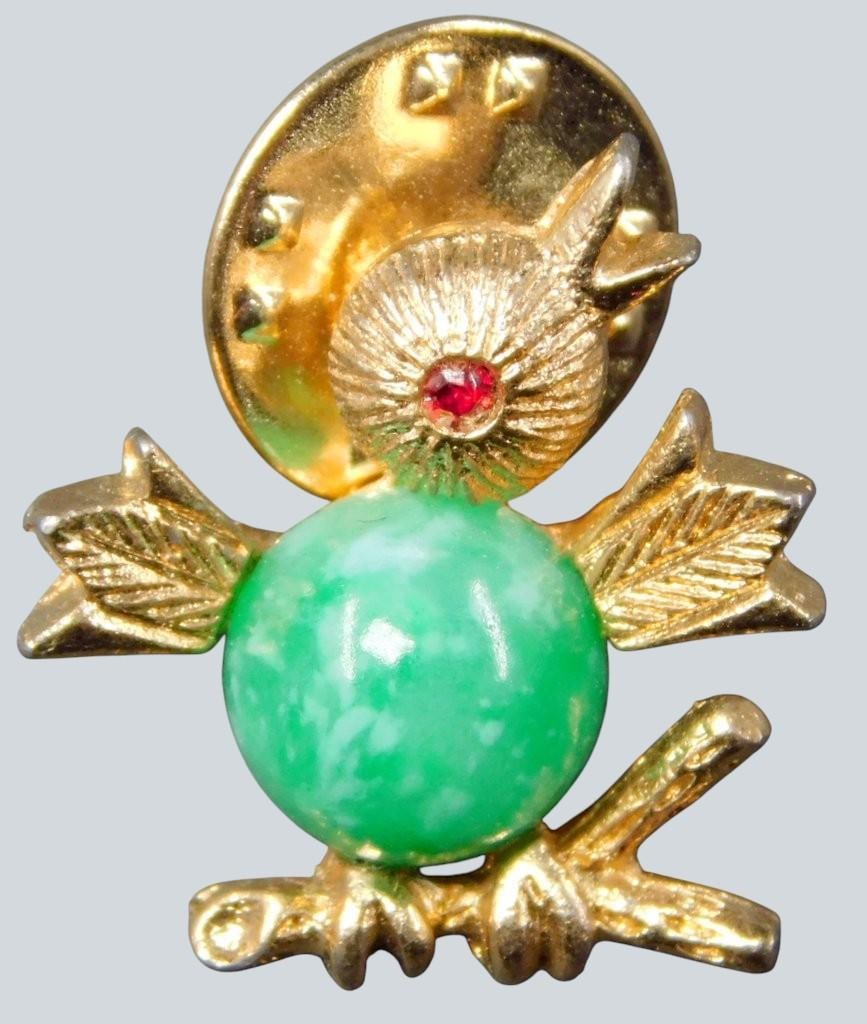 Vintage and Contemporary Pins and Brooches Featuring Various Designs - 12