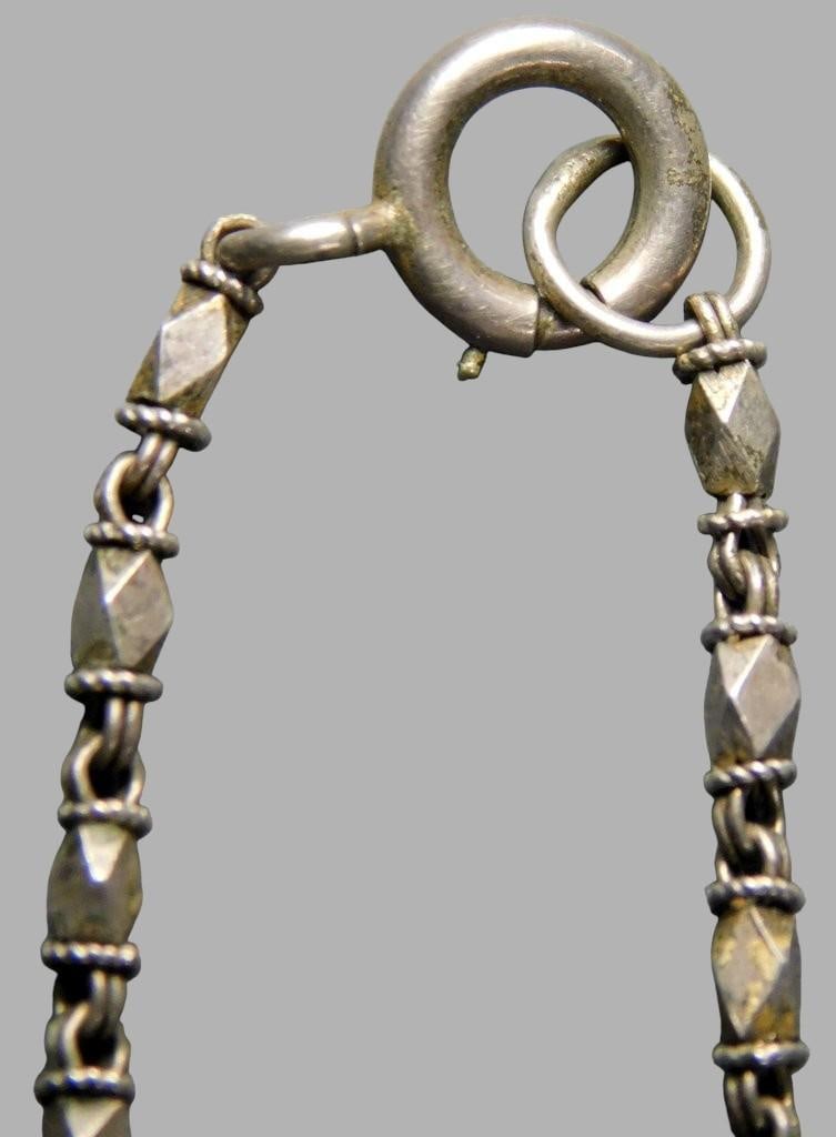 Grouping of Jewelry Items Including Enameled Belt, Tourquoise Necklace, and Bird Pin - 11