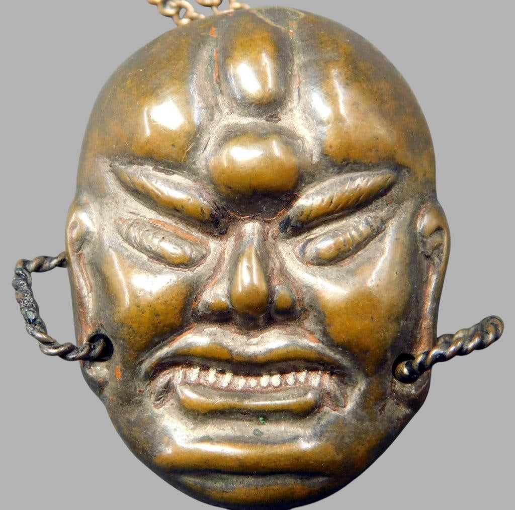 Grouping of Jewelry Items Including Enameled Belt, Tourquoise Necklace, and Bird Pin - 14
