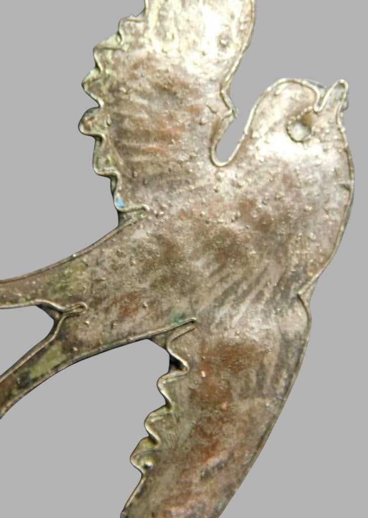 Grouping of Jewelry Items Including Enameled Belt, Tourquoise Necklace, and Bird Pin - 18