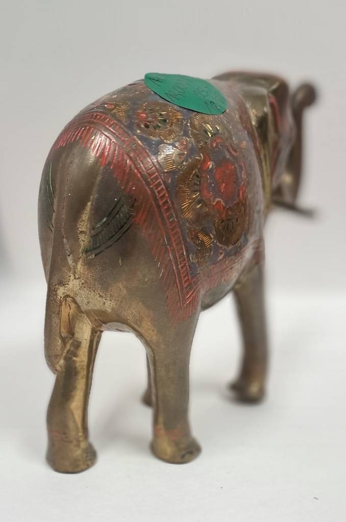 Handgefertigter Messing Elefant - 3
