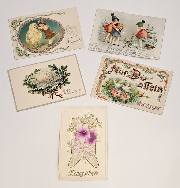 Konvolut antike Postkarten - 6