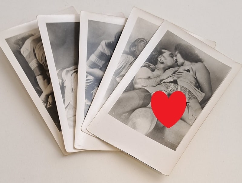 Bilderreihe antike s/w Aktfotografien: Konvolut 5 Stk. Bilderreihe antike s/w Aktfotografien, um 1920/30er Jahre, Maß je Foto ca. 14 x 9cm, Sammlerstücke aus Bremer Privatsammlung Interne Nr. A0171400167