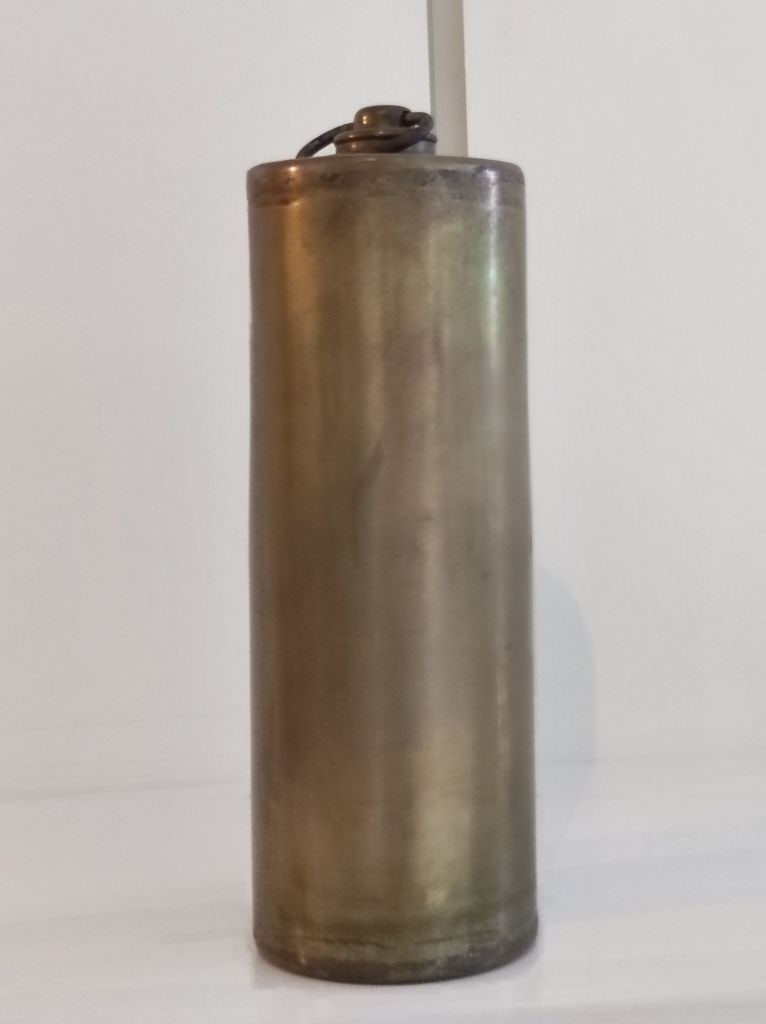 Antike Messing Wärmflasche (1 of 2)