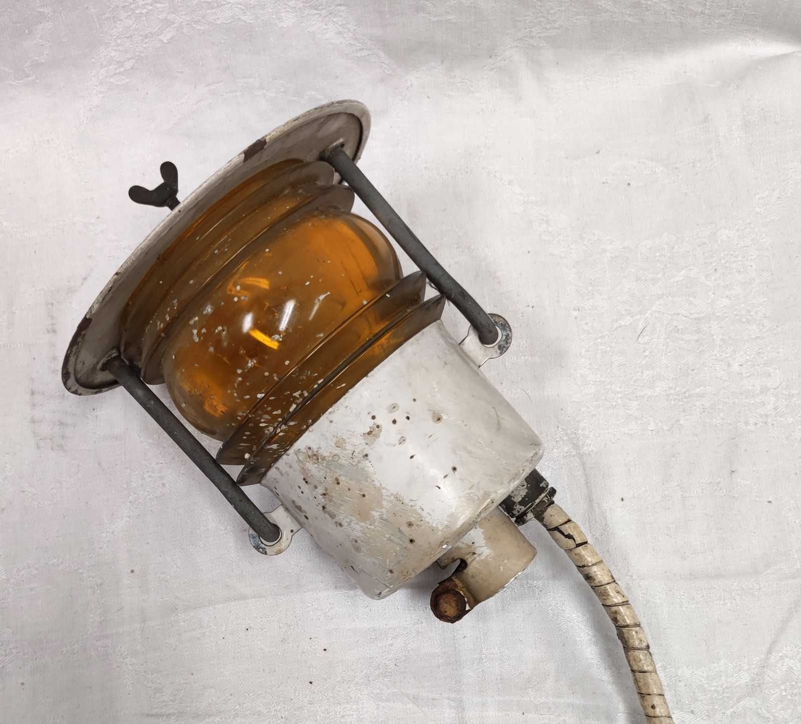 Antike Mastlampe - 2