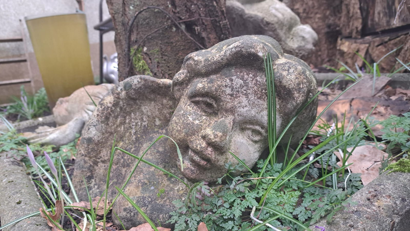 Stein Garten Engel - 2