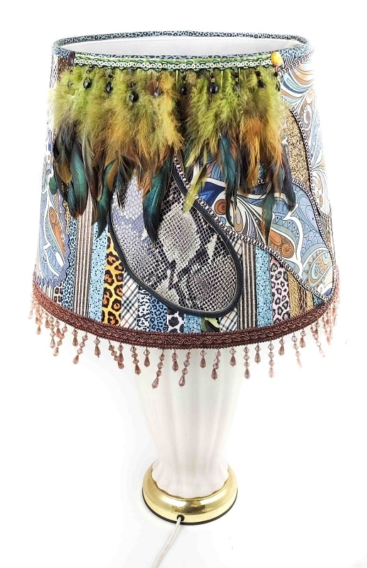 XL Tischlampe + Designer Schirm (1 of 2)