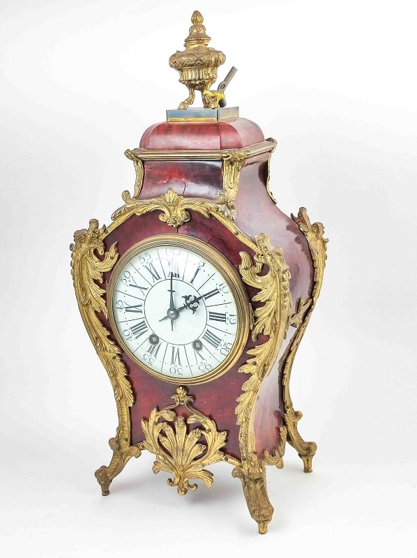 Antike Tischuhr Kartelluhr Boulle Uhr (1 of 4)