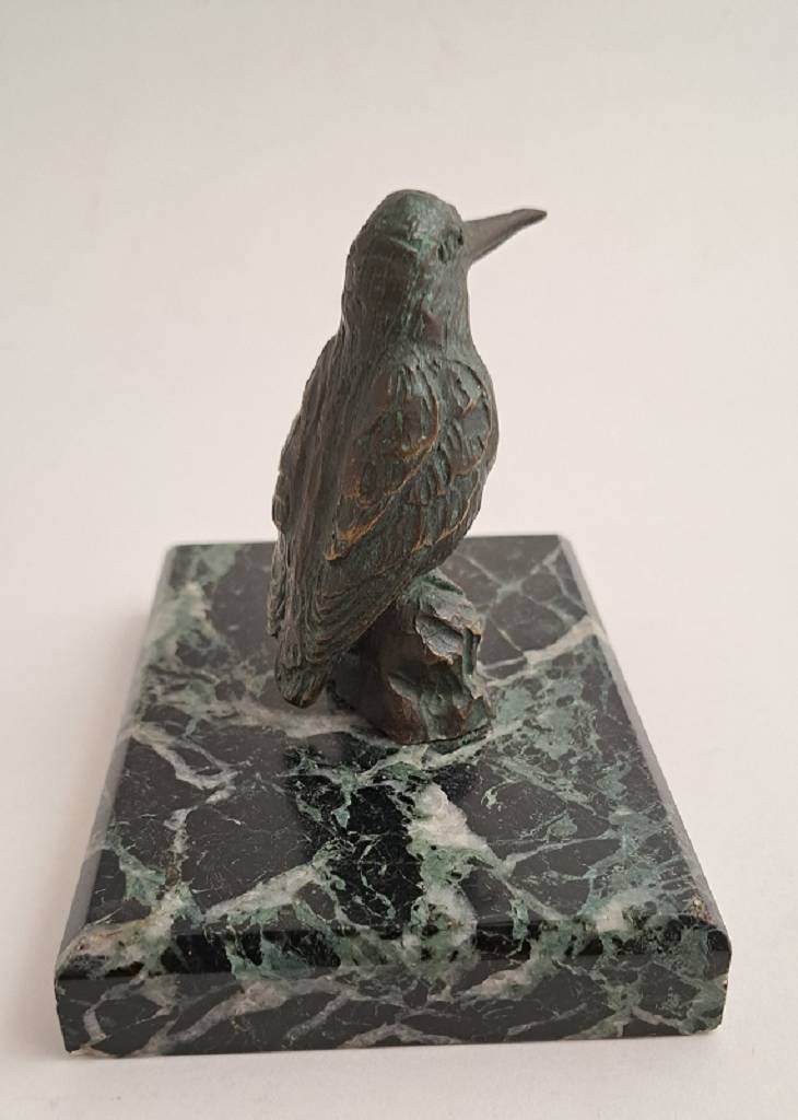 Antike Bronze Eisvogel - 8