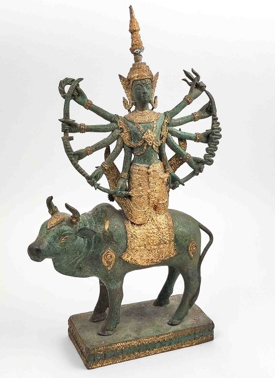 Bronzefigur Shiva - 4