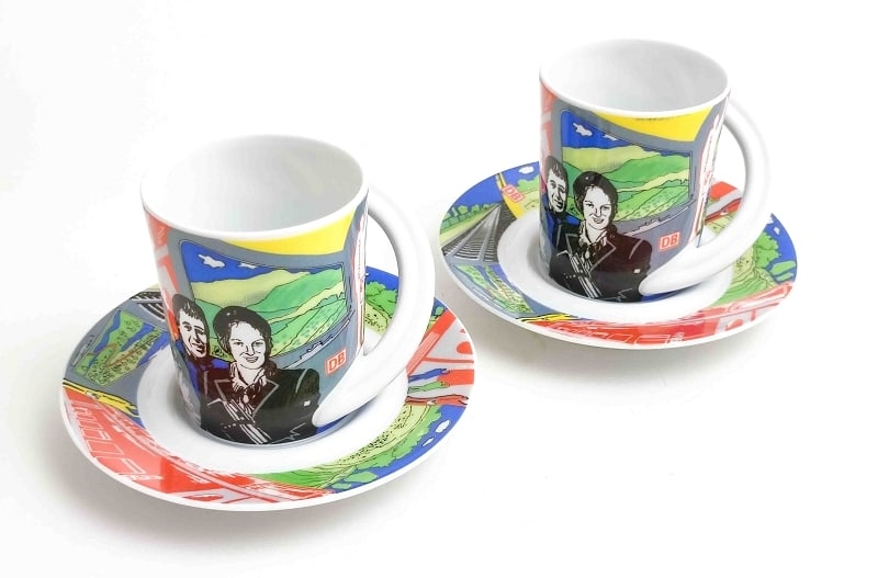 2x Rosenthal DB Mokka Tassen: 2x Rosenthal DB Mokka Tassen, orig. verpackt. Interne Nr. A0170300005