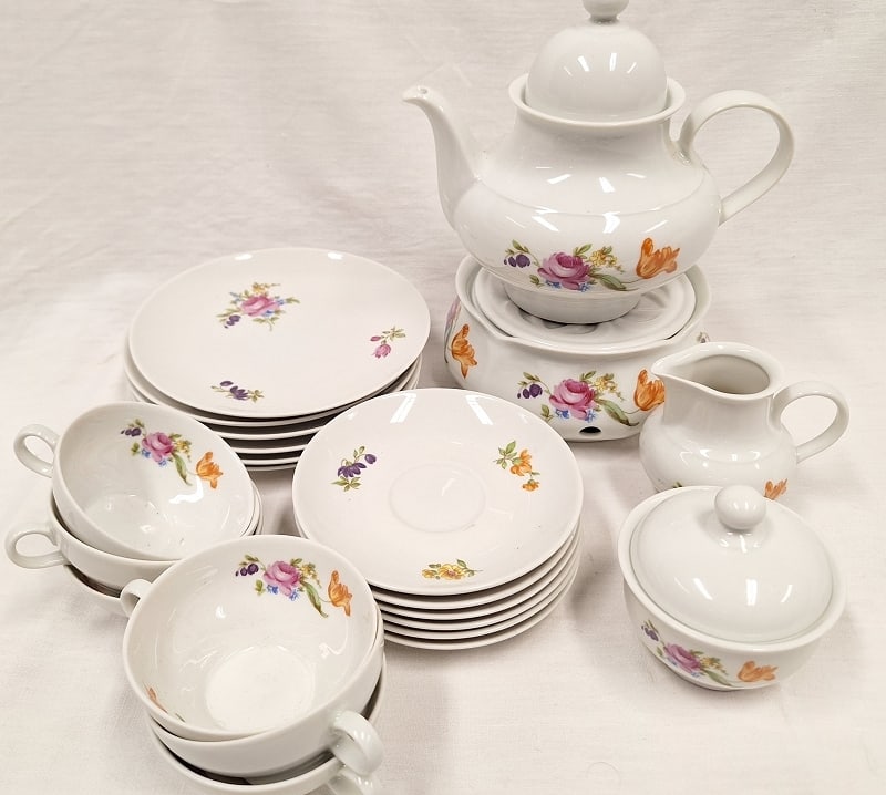 6 Personen Teeservice Graf von Henneberg (1 of 3)