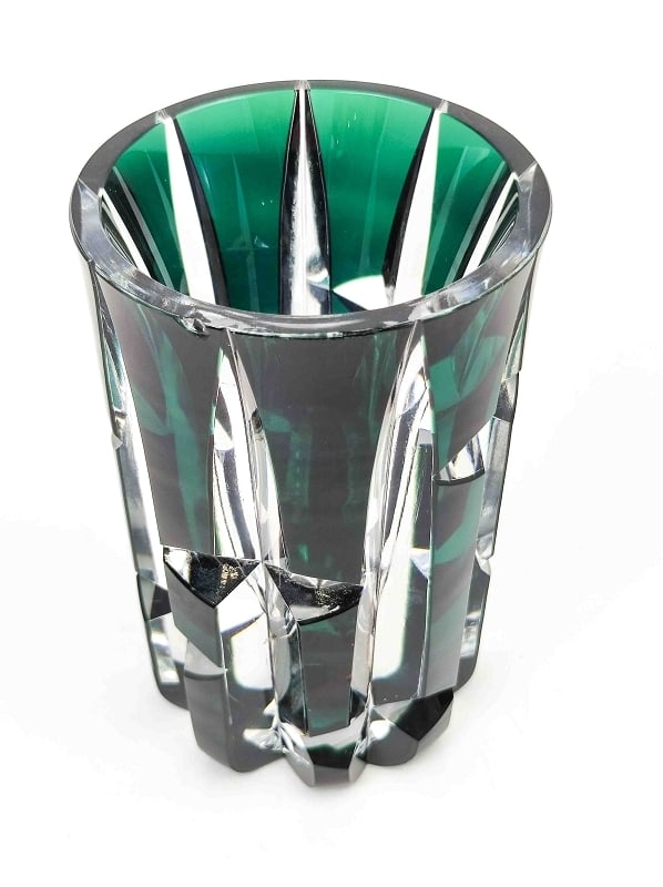 Antike massive Glasvase - 3