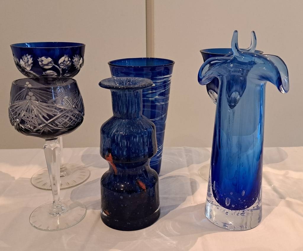 Konvolut Blauglas - 2