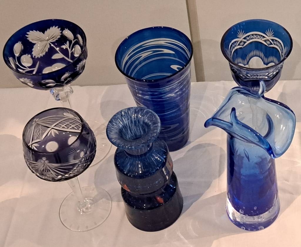 Konvolut Blauglas - 3