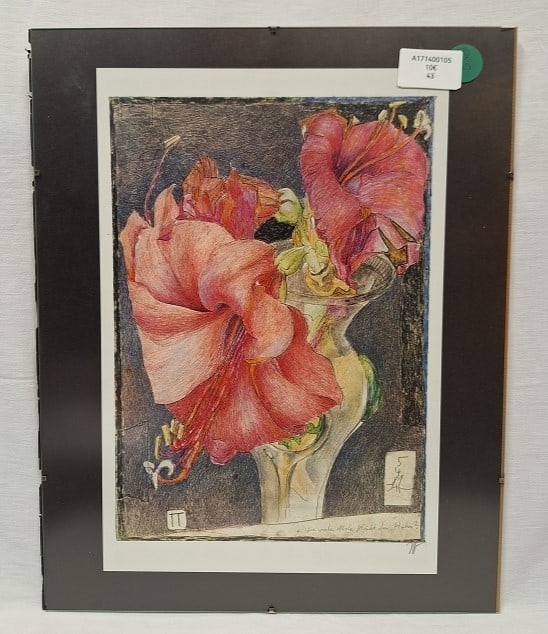 Horst Janssen Druck: Orig. Horst Janssen Druck, hinter Glas, signiert, ca.44x60cm Interne Nummer A0171400105
