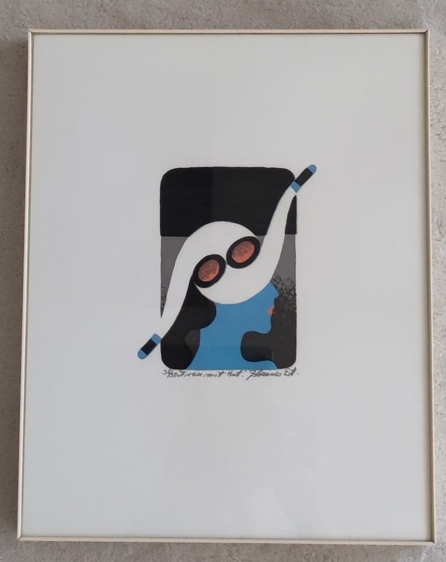 Johannes Eidt Frau mit Hut (1 of 3)