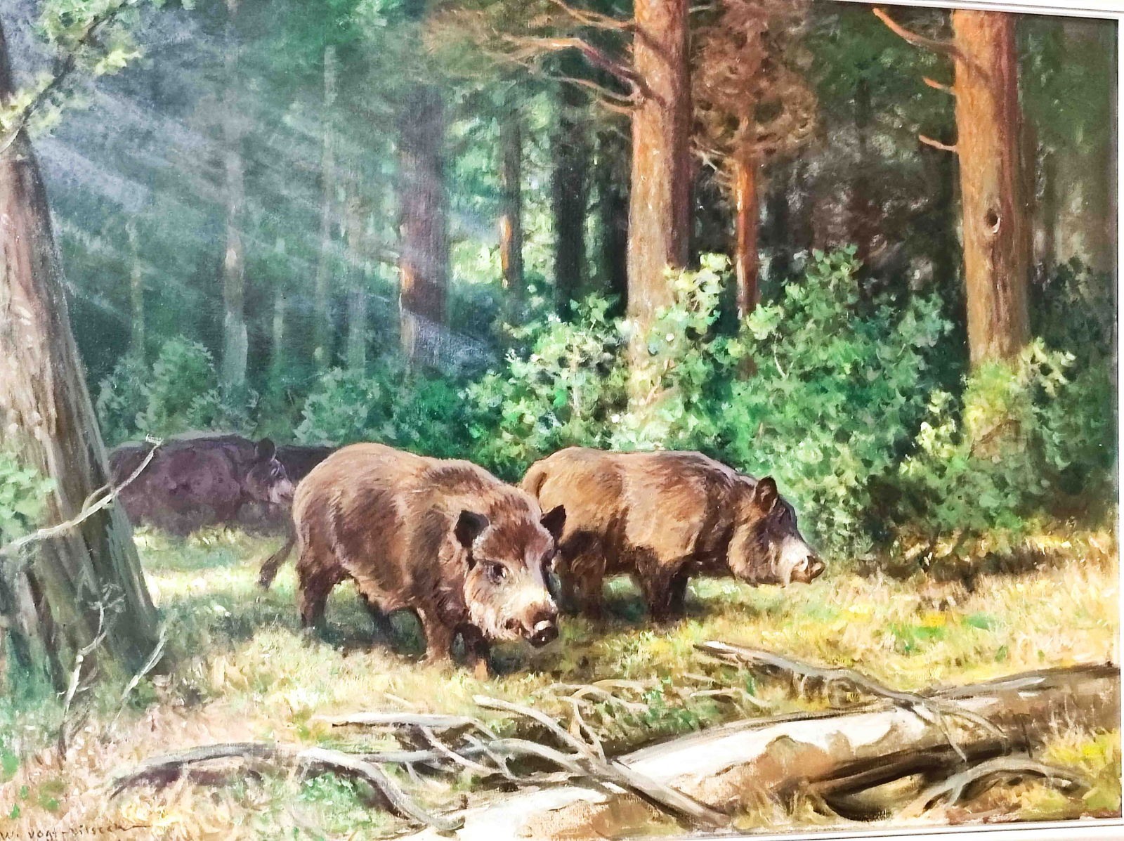 Wolfgang Vogt-Vilseck ÖLgemälde (1 of 4)