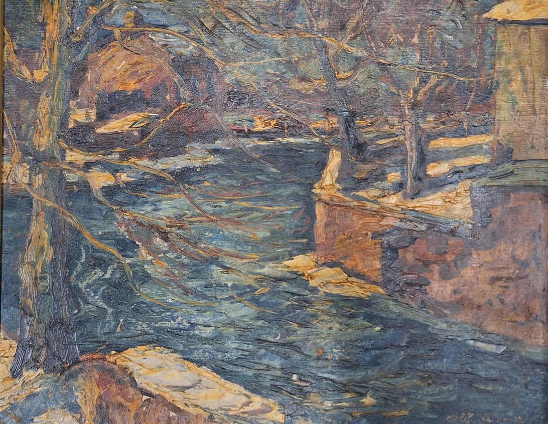 Wilhelm Schmetz Ölgemälde - 2