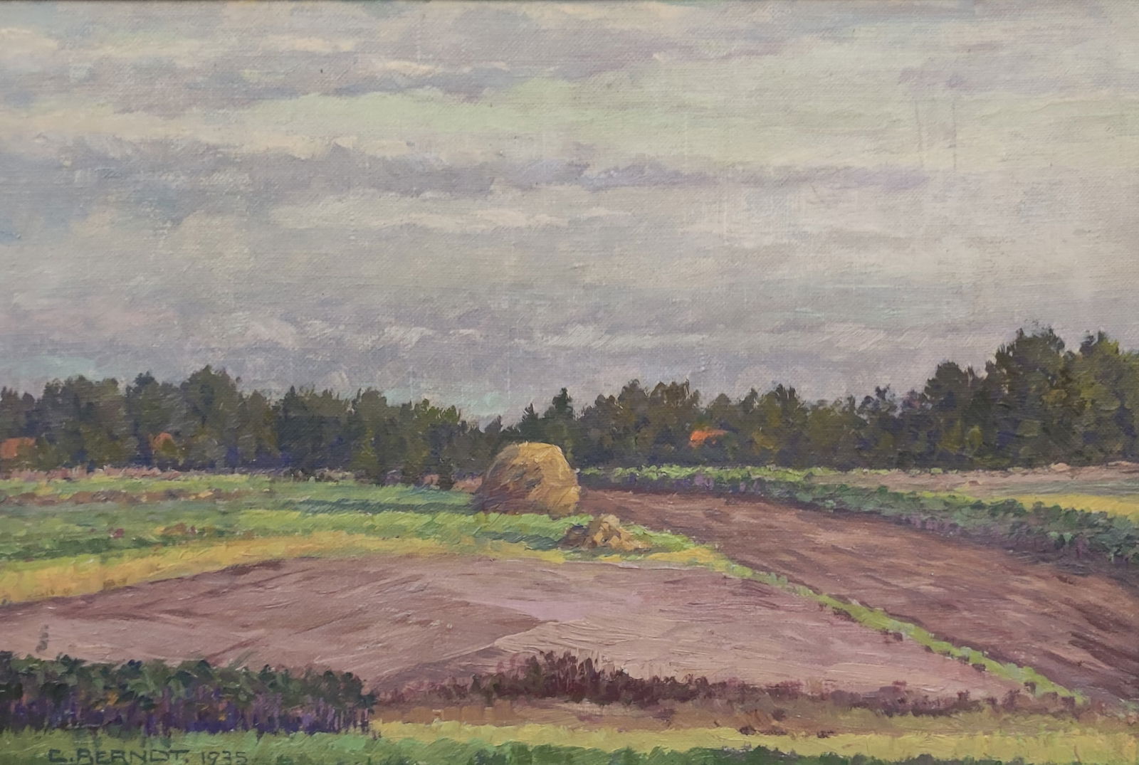 Carl Berndt Ölgemälde - 2