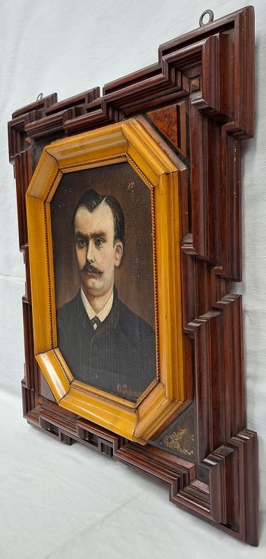 O. Seemann, antikes Ölgemälde - 3