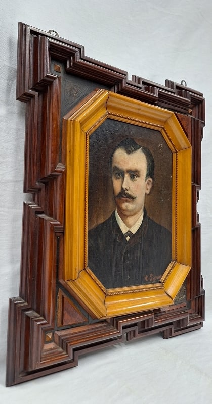 O. Seemann, antikes Ölgemälde - 4