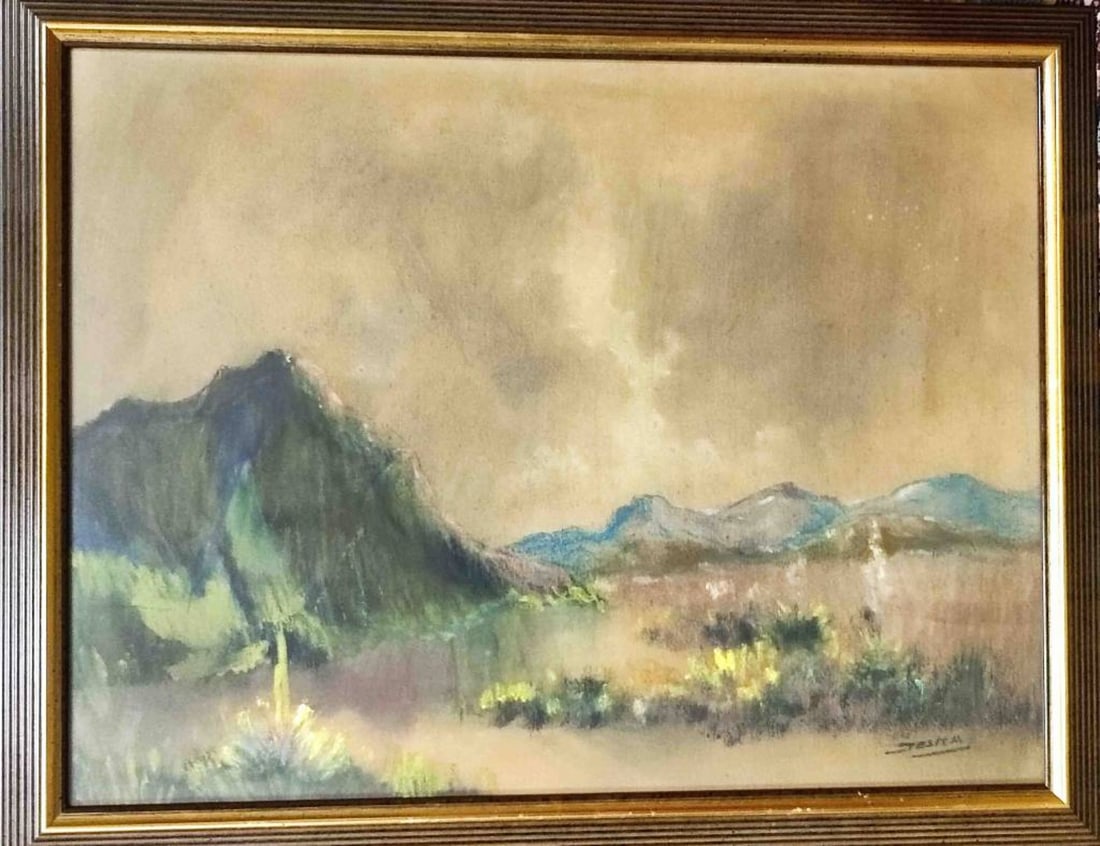 Jan Staats Kiewiet Landschaftsgemälde (1 of 4)